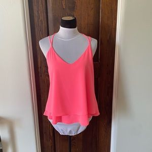 J ROBERTS neon tank